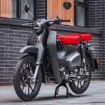 Honda Super Cub C125 Thailand màu đen nhám