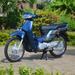 Xe máy nhập Honda Dream NCX 125 màu xanh