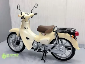 xe may nhap Honda Super Cub 110cc ABS Japan mau beige 1