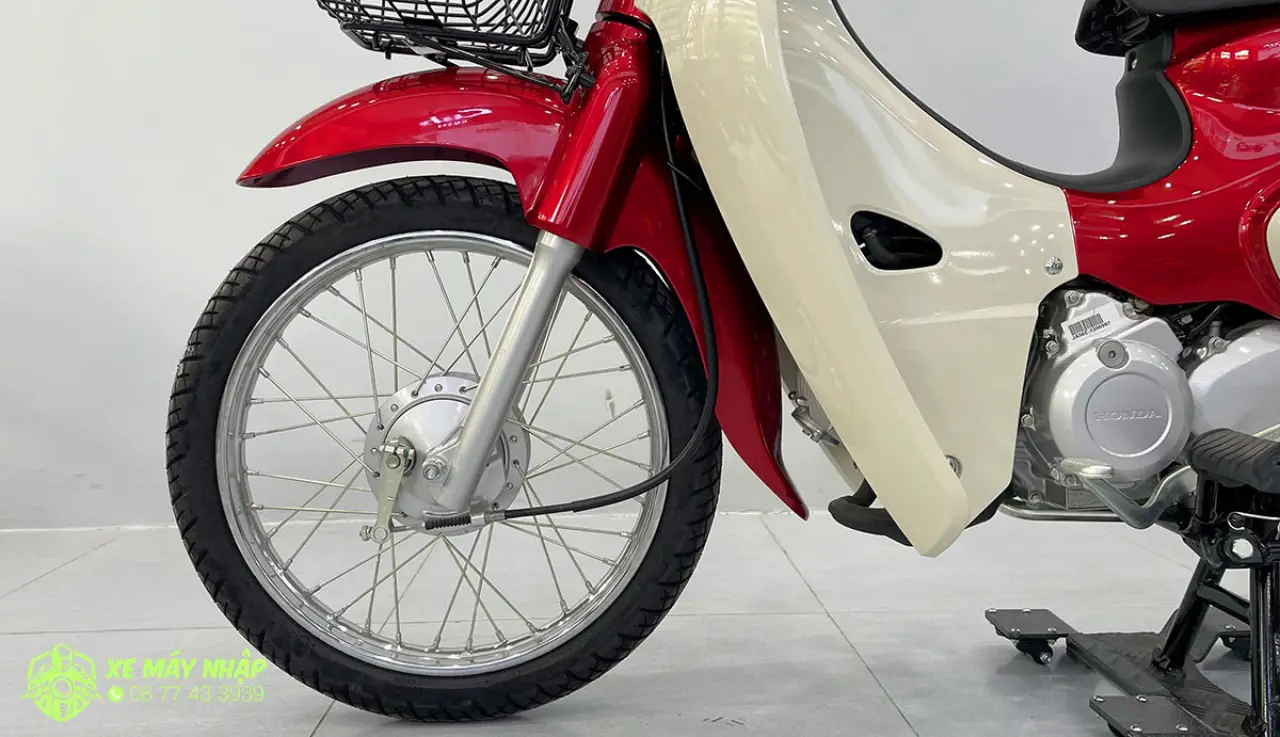xe may nhap Honda Super Cub 110cc ABS Thailand – mau do 12