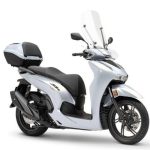 Honda SH350i Sporty màu trắng