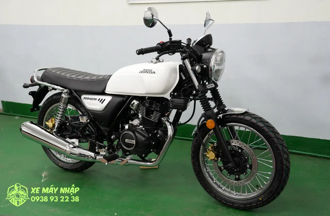 Honda CGX150 mau trang ban gia si tai xemaynhap 34