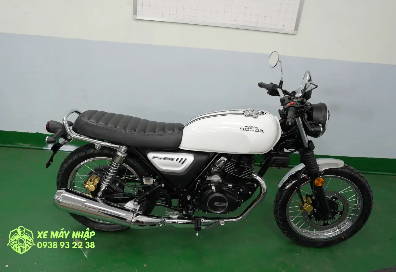 Honda CGX150 mau trang ban gia si tai xemaynhap 38