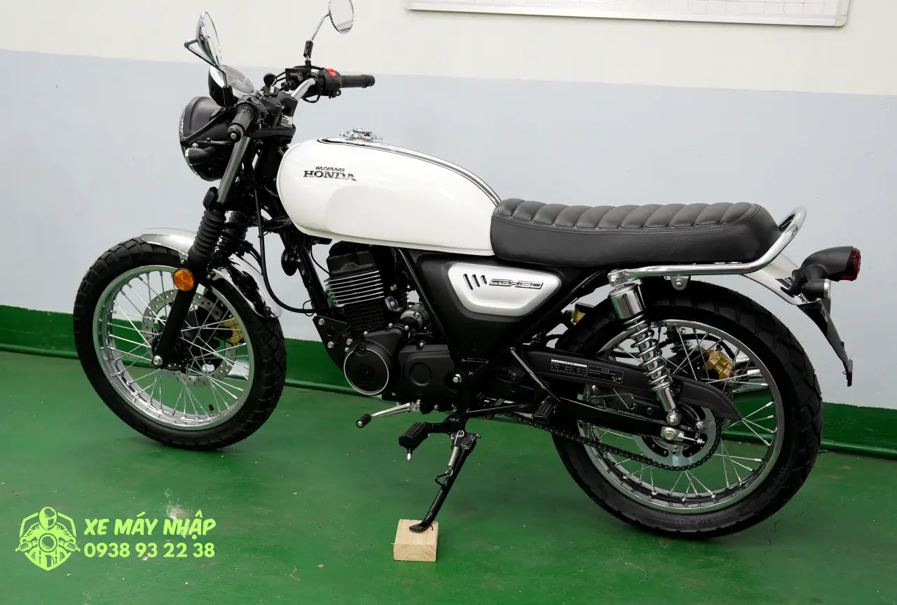 Honda CGX150 mau trang ban gia si tai xemaynhap 42