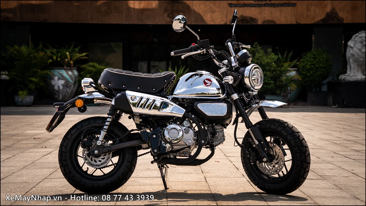 Honda Monkey Legacy xe may nhap Thai Lan 1