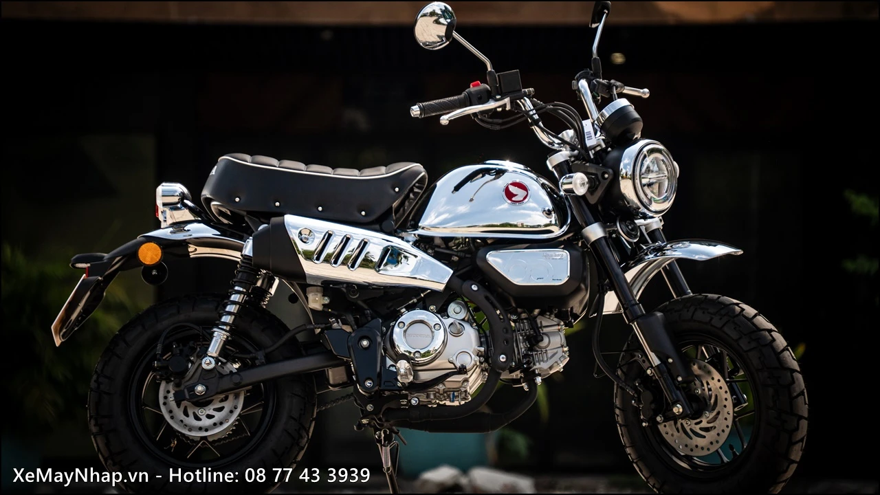 Honda Monkey Legacy xe may nhap Thai Lan 10