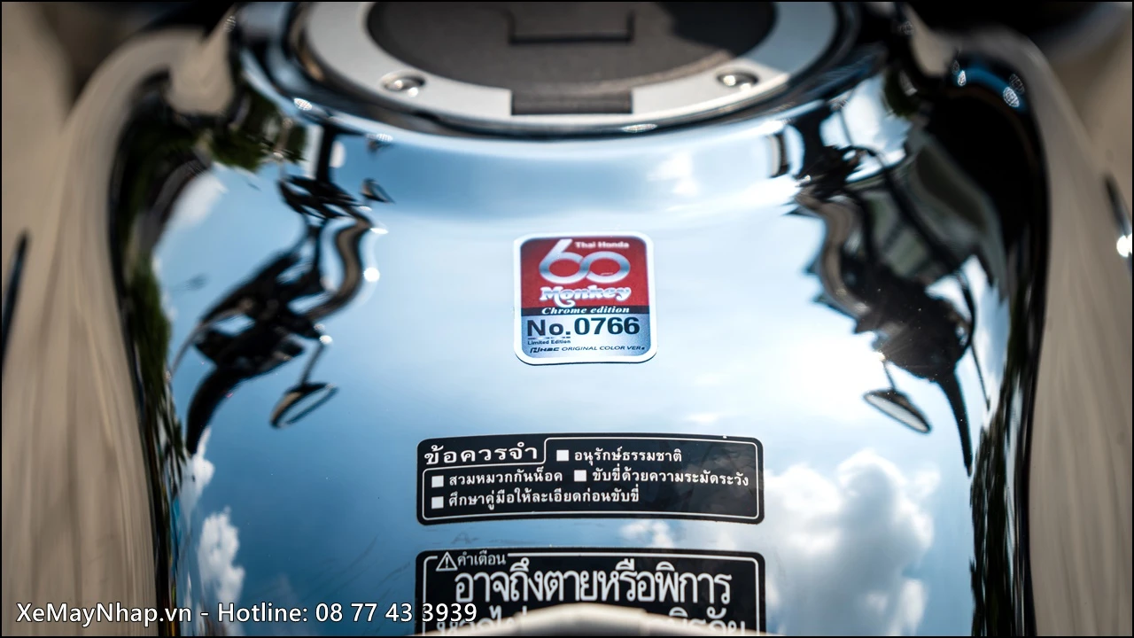 Honda Monkey Legacy xe may nhap Thai Lan 105