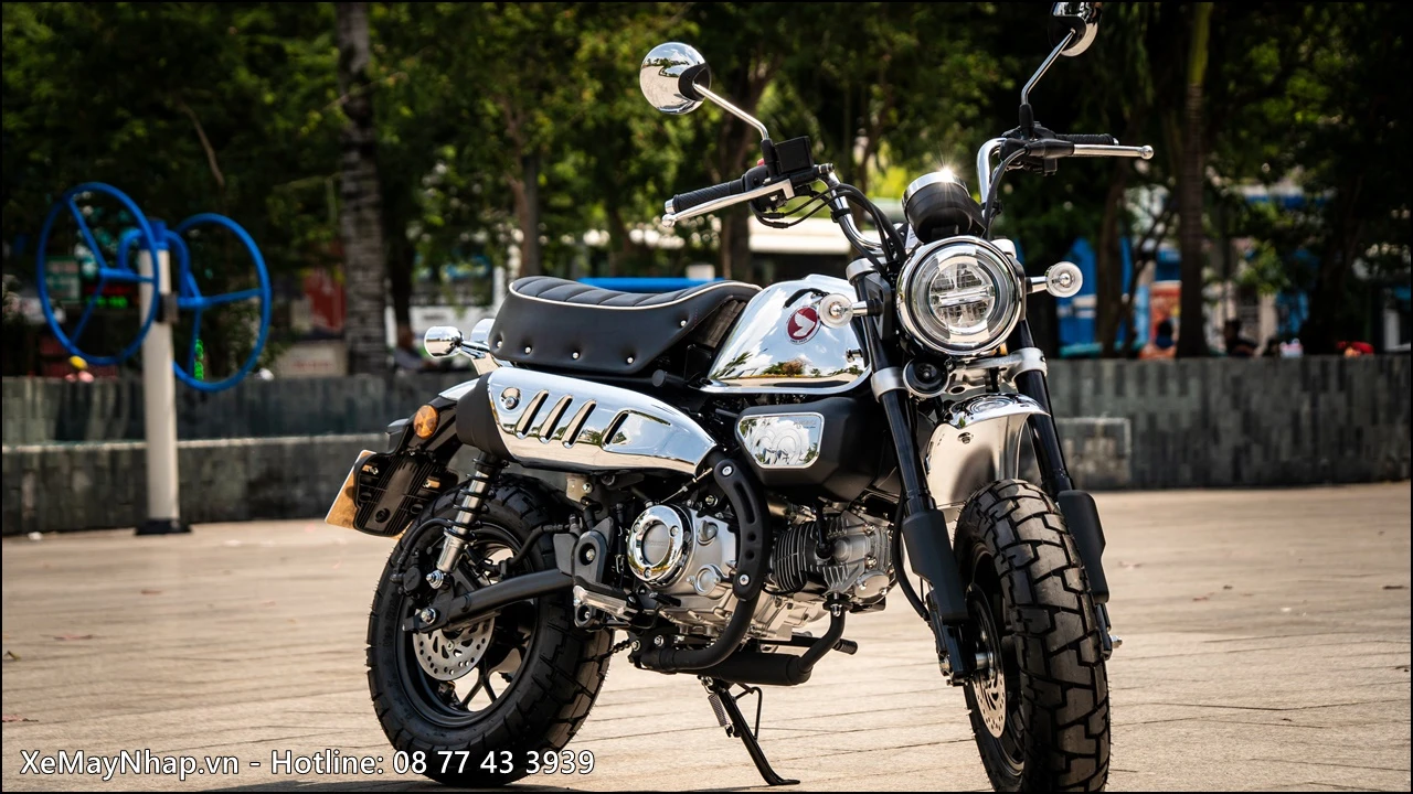 Honda Monkey Legacy xe may nhap Thai Lan 20