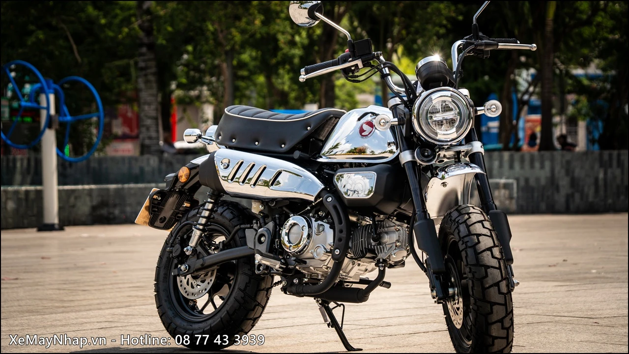 Honda Monkey Legacy xe may nhap Thai Lan 23