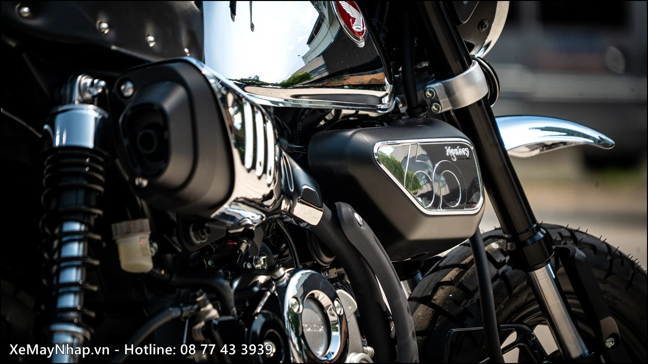 Honda Monkey Legacy xe may nhap Thai Lan 74