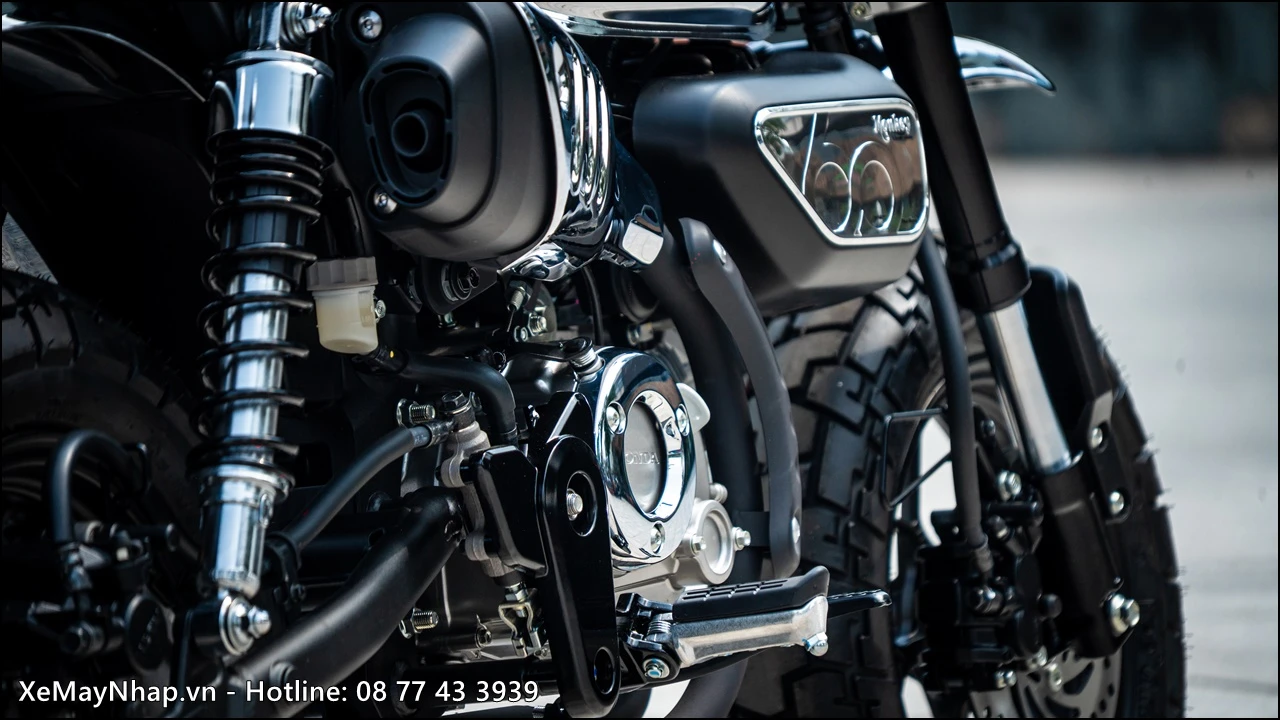Honda Monkey Legacy xe may nhap Thai Lan 86