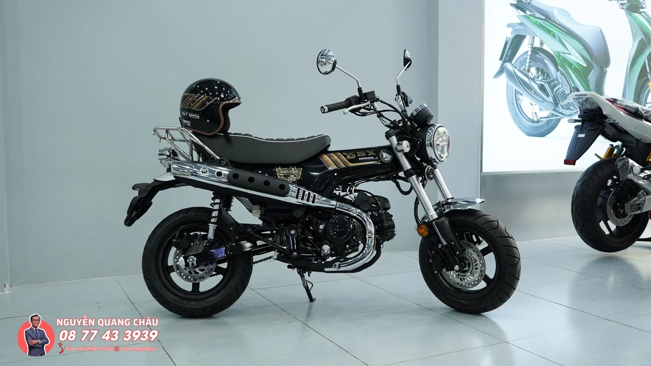 Honda Dax Royal Limited Edition – bieu tuong mini bike hoang gia cho nguoi choi xe sanh dieu 65