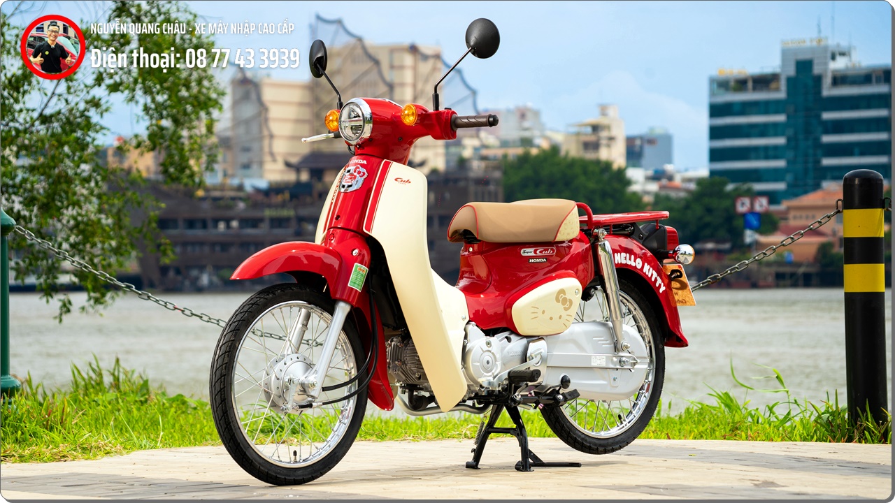 Honda Super Cub 50 Hello Kitty – Khi mot chiec xe tro thanh tac pham suu tam mang gia tri van hoa 4