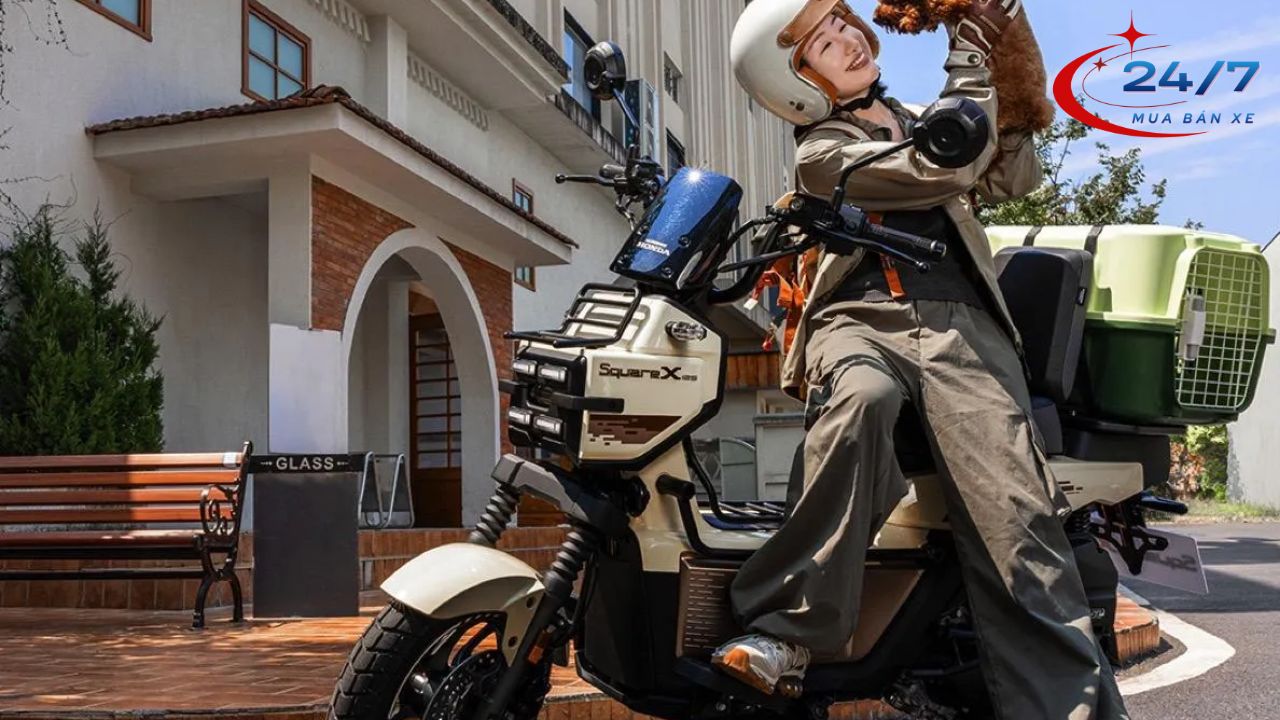 Bao ra biển số ngay Honda Square X125 – Giao xe toàn quốc, mẫu xe đa dụng đang được khách hàng săn đón 2 honda square x125 9