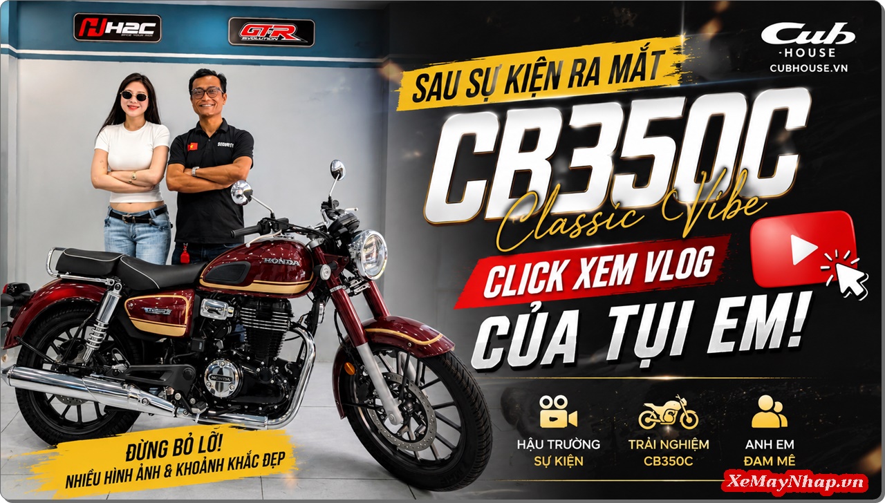 Honda CB350C chính thức ra mắt tại Việt Nam: Biểu tượng Retro Classic mới dành cho giới đam mê mô tô cổ điển 1 Honda CB350C chinh thuc ra mat tai Viet Nam Bieu tuong Retro Classic moi danh cho gioi dam me mo to co dien