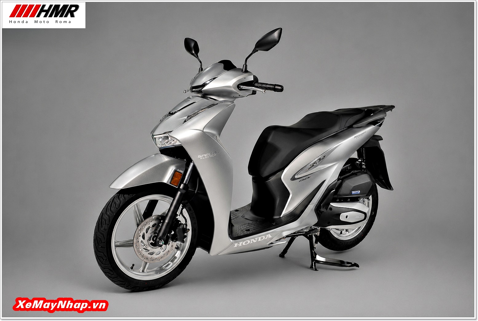 Honda SH Italia Special Silver (màu bạc)