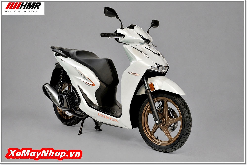 Honda SH Ý 150i Special Edition màu trắng White