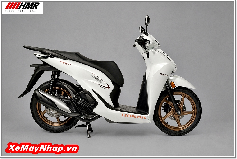 Honda SH Y 150i Special Edition mau trang White 9