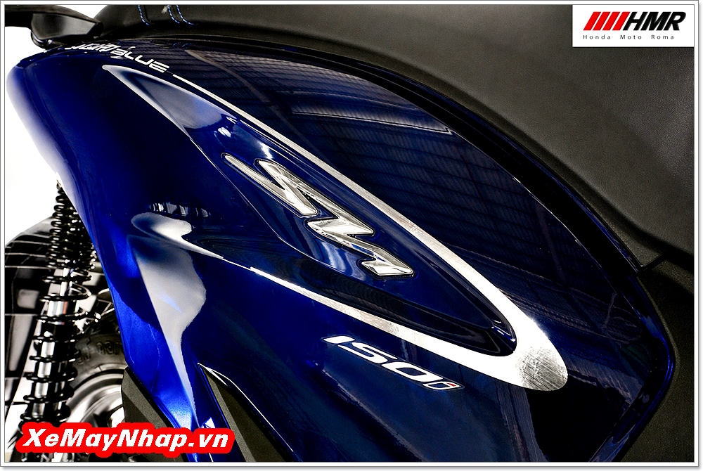 Honda SH Y 150i Vetro Xanh sapphire 12