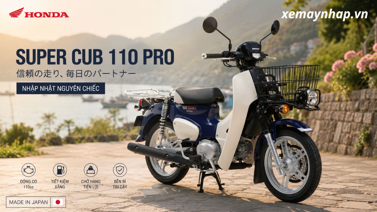 3 điều đáng mua Honda Super Cub 110cc Pro 14 3 điều đáng mua Honda Super Cub 110cc Pro