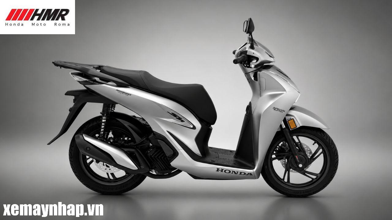 Honda SH Ý 150i Special Edition màu bạc Honda Moto Roma