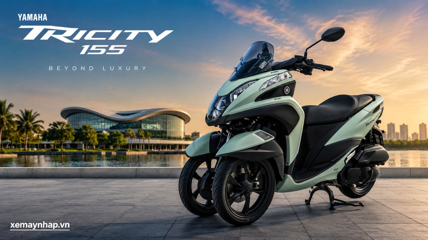 Yamaha Tricity 155, mẫu xe tay ga 3 bánh an toàn dành cho gia đình 16 Yamaha Tricity 155